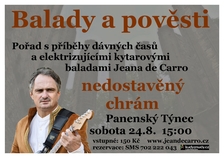 Balady a pověsti v nedostavěném chrámu Panenský Týnec